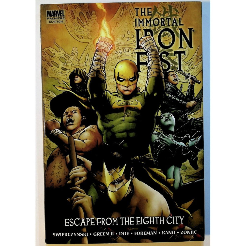 The Immortal Iron Fist HC‎ Vol. 5 Escape from the Eighth City Marvel